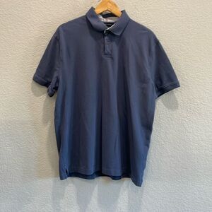 Tommy Hilfiger Blue Regular Fit Stretch Cotton Blend Polo Size XL